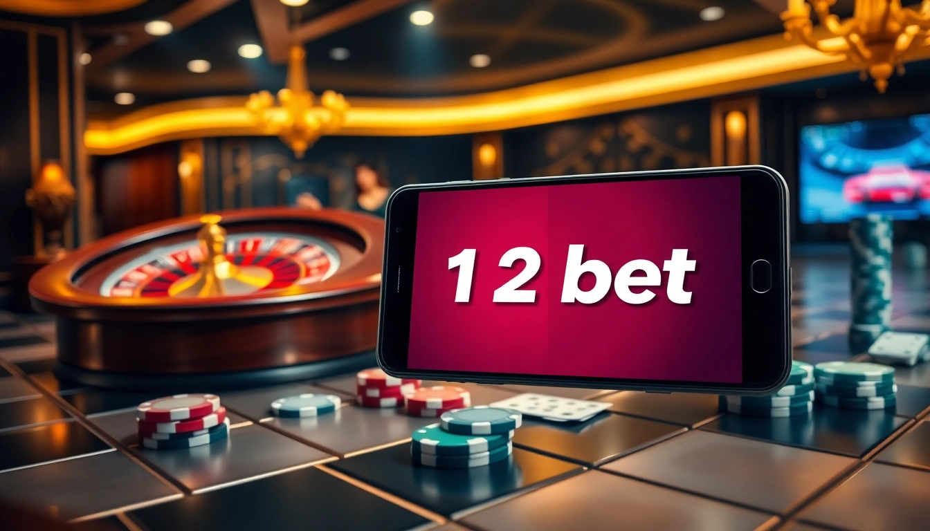 Experience thrilling online gaming with link 12bet showcasing a vibrant casino interface and exciting betting options.