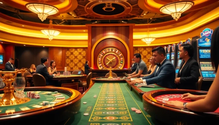 Experience the thrill of winning at 555win casino with vibrant tables and exciting games.