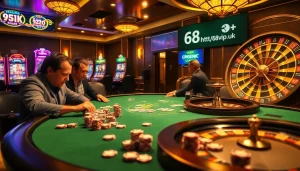 Experience the thrill of gambling at https://68vip.uk/ with high-stakes poker and vibrant slot machines.